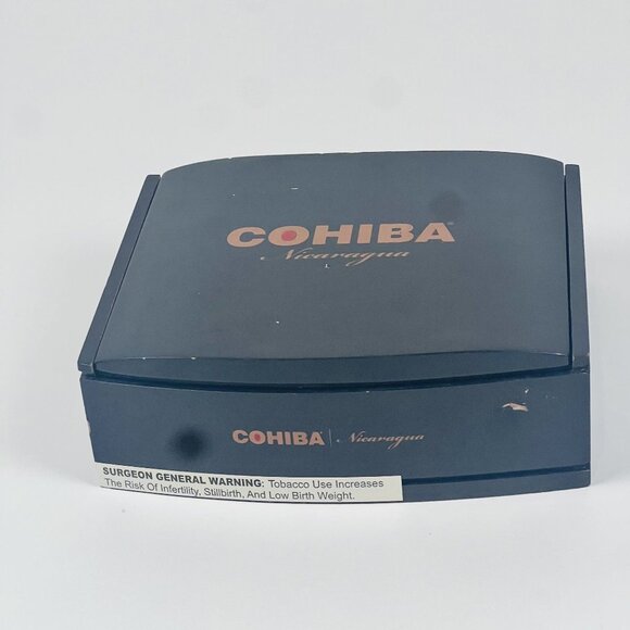 Two Empty Cigar Boxes Cohiba Nicaragua & Perdomo 12 Year Bourbon Barrel Aged - Picture 8 of 13